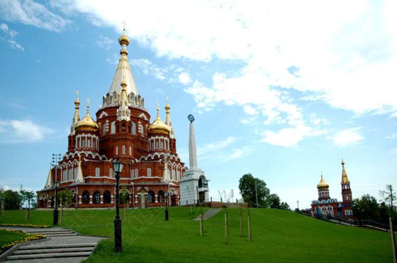 Свято Михайловский собор Ижевск панорама