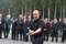 Президент РФ  Путин Владимир Владимирович на городошных кортах Центрального республиканского стадиона (на переднем плане)