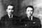 Чулков Михаил Михеевич (справа), делегат  III съезда РКСМ в 1920 г. с неустановленным лицом
              Копия