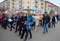 Демонстрация трудящихся г. Ижевска, посвящённая Празднику Весны и Труда. Участники демонстрации - представители архивной службы УР. Снимок 3