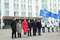 Митинг, посвященный победе политической партии "ЕДИНАЯ РОССИЯ" на выборах в Госсовет УР, на площади у здания Госсовета УР.
              Участники митинга (слева направо): депутат Госсовета УР, главный редактор газеты "Известия УР" Касимов Энвиль Владимирович,  депутат Госсовета УР, член депутатской фракции "ЕДИНАЯ РОССИЯ" Кузнецова Наталья Федоровна, заместитель Председателя Госсовета УР, председатель постоянной комиссии Госсовета УР по здравоохранению, демографической и семейной политике Кривилева Светлана Петровна,  депутат Госсовета УР, член постоянной комиссии Госсовета УР по науке, образованию, культуре и молодежной политике Вахрушев Алексей Анатольевич, Председатель Госсовета УР,  руководитель регионального отделения партии Соловьев Александр Васильевич, Президент УР Волков Александр Александрович