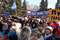 Митинг, в честь победы Путина Владимира Владимировича на выборах Президента РФ, на площади у Вечного огня в г. Ижевске.
              Участники митинга. Снимок 2