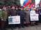 Митинг против Евромайдана в Украине, организованный представителями Удмуртской региональной организации Общероссийской общественной организации инвалидов войны в Афганистане у Монумента боевой и трудовой славы, посвящённому подвигу трудящихся Удмуртии в годы Великой Отечественной войны 1941-1945гг., в г. Ижевске. Участники митинга. Снимок 3