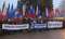 Митинг в поддержку итогов референдума в Крыму, организованный представителями Удмуртской региональной организации Общероссийской общественной организации инвалидов войны в Афганистане у Монумента боевой и трудовой славы, посвящённому подвигу трудящихся Удмуртии в годы Великой Отечественной войны 1941-1945гг., в г. Ижевске.
              Участники митинга. Снимок 2