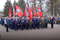 Возложение цветов к Монументу боевой и трудовой славы, посвященному подвигу трудящихся Удмуртии в годы Великой Отечественной войны (1941 - 1945 гг.). Члены Удмуртского республиканского отделения Всероссийской общественной организации ветеранов "Боевое братство"