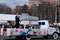 Первомайская демонстрация по ул. Пушкинской г. Ижевска.
              Актёр в роли композитора Чайковского Петра Ильича у рояля, участник демонстрации