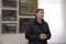 Алексей Геннадьевич Рычков, российский художник-реалист выступает на выставке работ, посвящённой памяти народного художника и живописца Удмуртии Фёдора Прокопьевича Матанцева